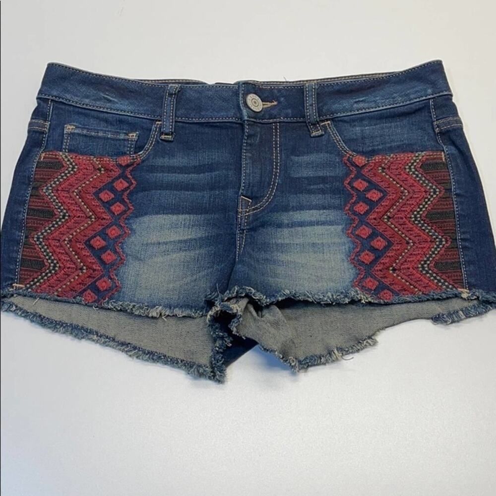 EXPRESS Womens 4 Blue Jean Cut Off Shorts